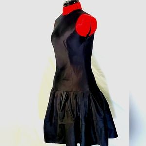 Christian Dior,  Silk dress,  Size 6 , Black